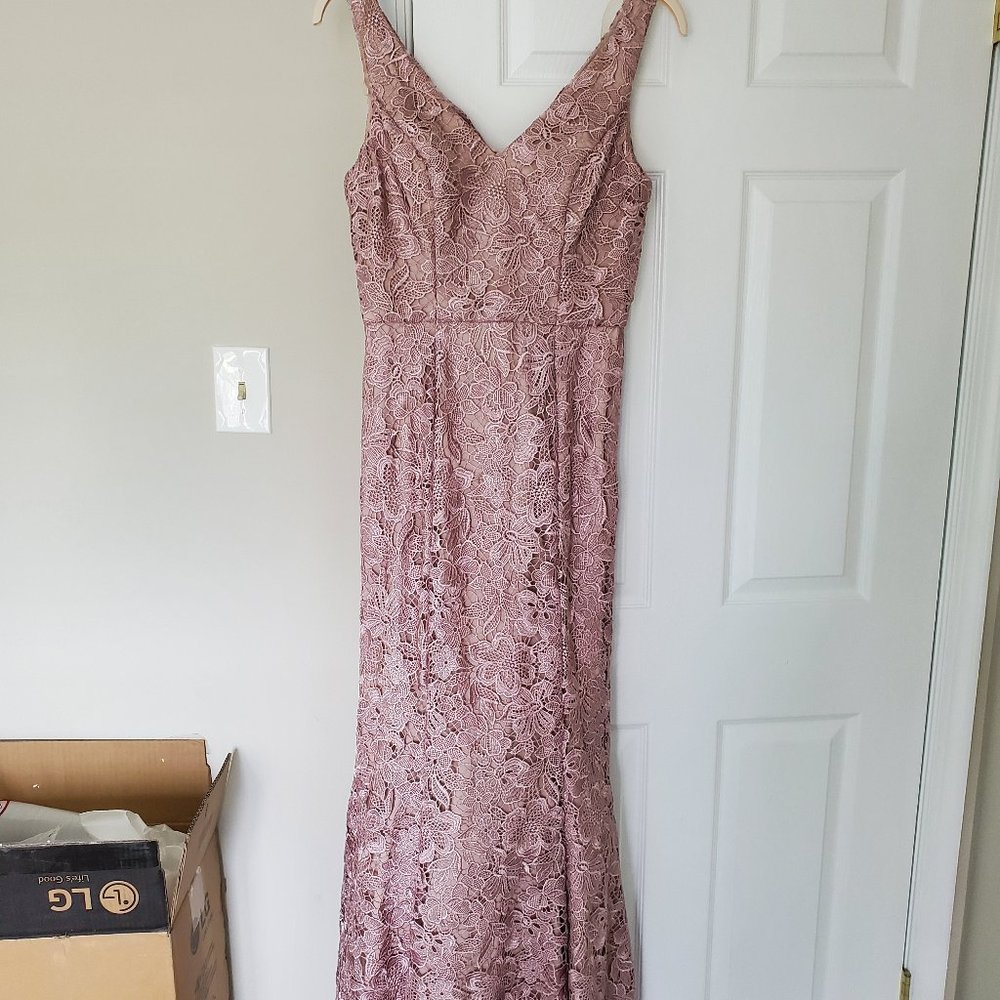 Full length, mermaid formal dress
